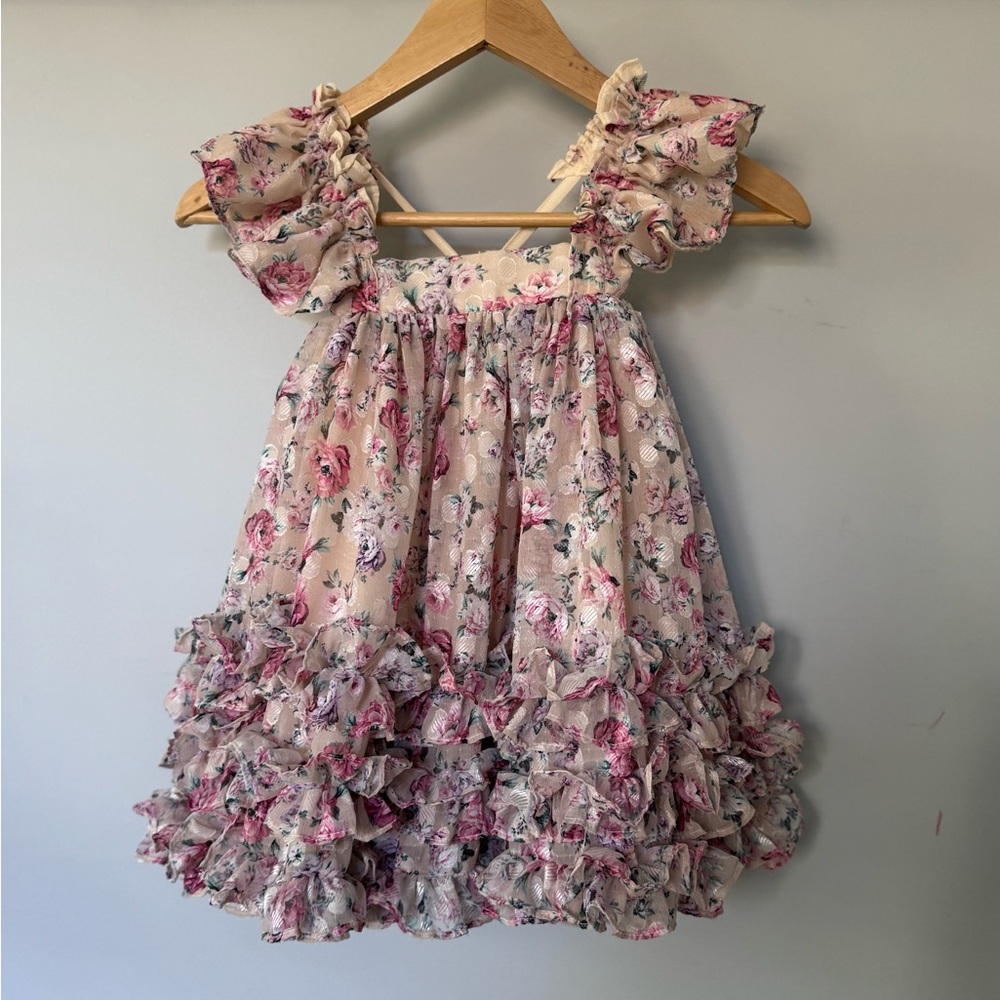 Floral Ruffle Dress - Picture 8 of 17